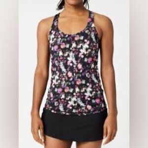 Fila Kick serve Floral Racerback Tennis Tank size XL